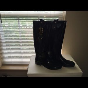 🌹Final Sale!! Coach riding rain boots